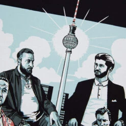 Weekend Offender 4 Blocks Graphic Sweatshirt Black 13 Weekend Offender 4 Blocks Graphic Sweatshirt Black -Warm Knit Wear Sales 4 BLOCKS SWEAT BLACK DETAIL 5