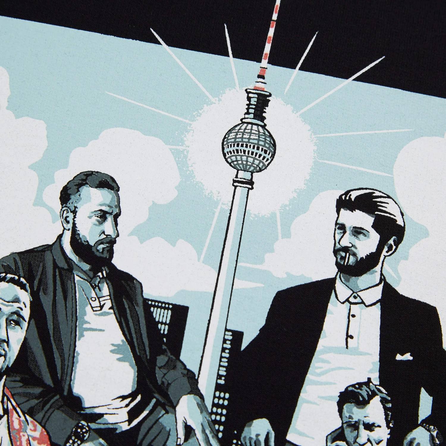 Weekend Offender 4 Blocks Graphic Sweatshirt Black 5 Weekend Offender 4 Blocks Graphic Sweatshirt Black - Image 5