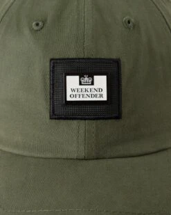 Weekend Offender Valetta Baseball Cap Dark Green -Warm Knit Wear Sales ACAW22 02 VALETTA DARK GREEN 8247