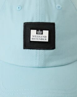 Weekend Offender Valetta Baseball Cap Ice Blue -Warm Knit Wear Sales ACAW22 02 VALETTA ICE BLUE 8278