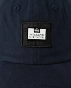 Weekend Offender Valetta Baseball Cap Navy -Warm Knit Wear Sales ACAW22 02 VALETTA NAVY 8237