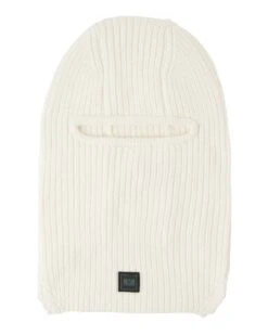 Weekend Offender Oden Rib Balaclava Winter White -Warm Knit Wear Sales ACAW2305 ODEN WINTER WHITE 4620