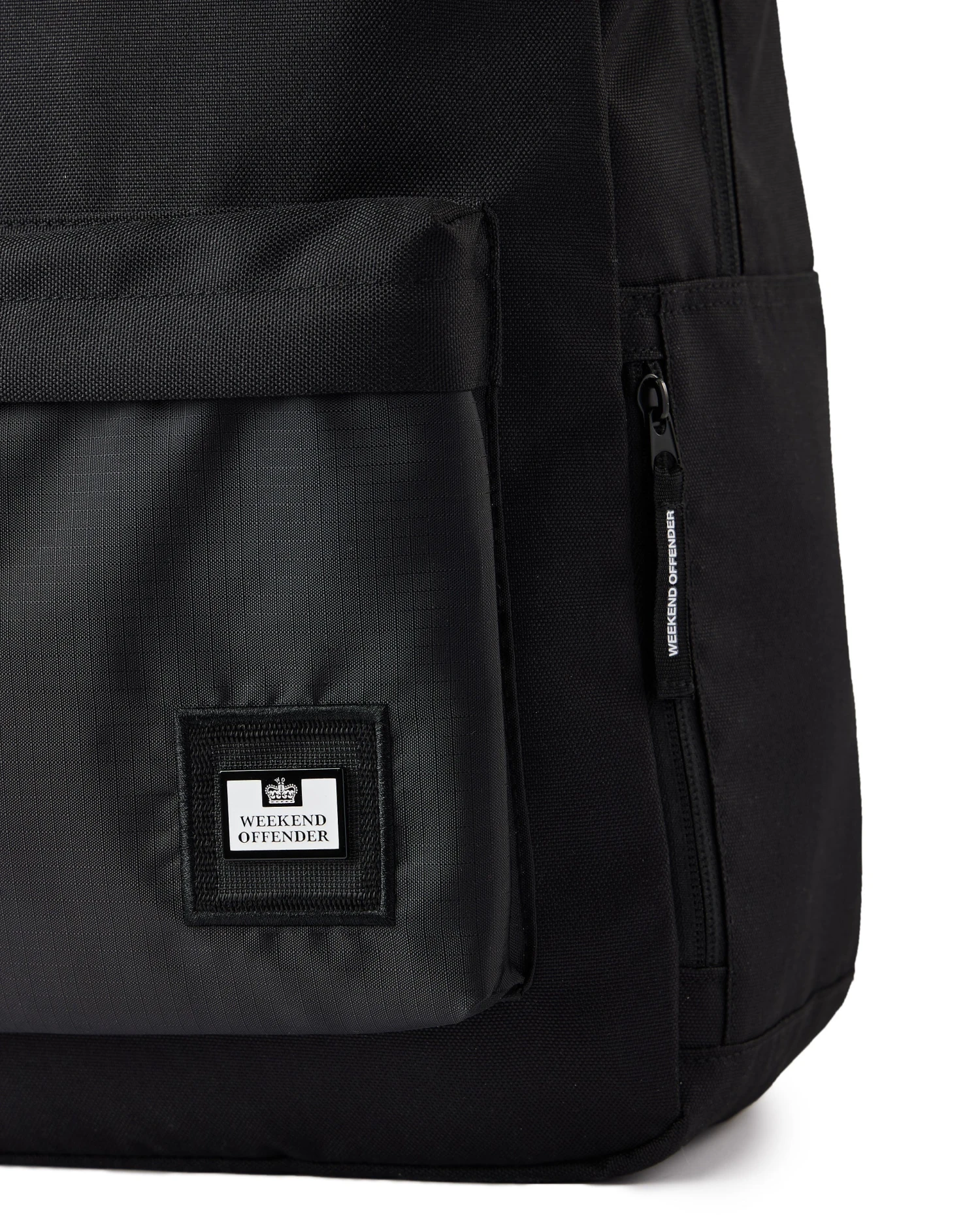 Weekend Offender Large Rucksack Black Ripstop 6 Weekend Offender Large Rucksack Black Ripstop - Image 6