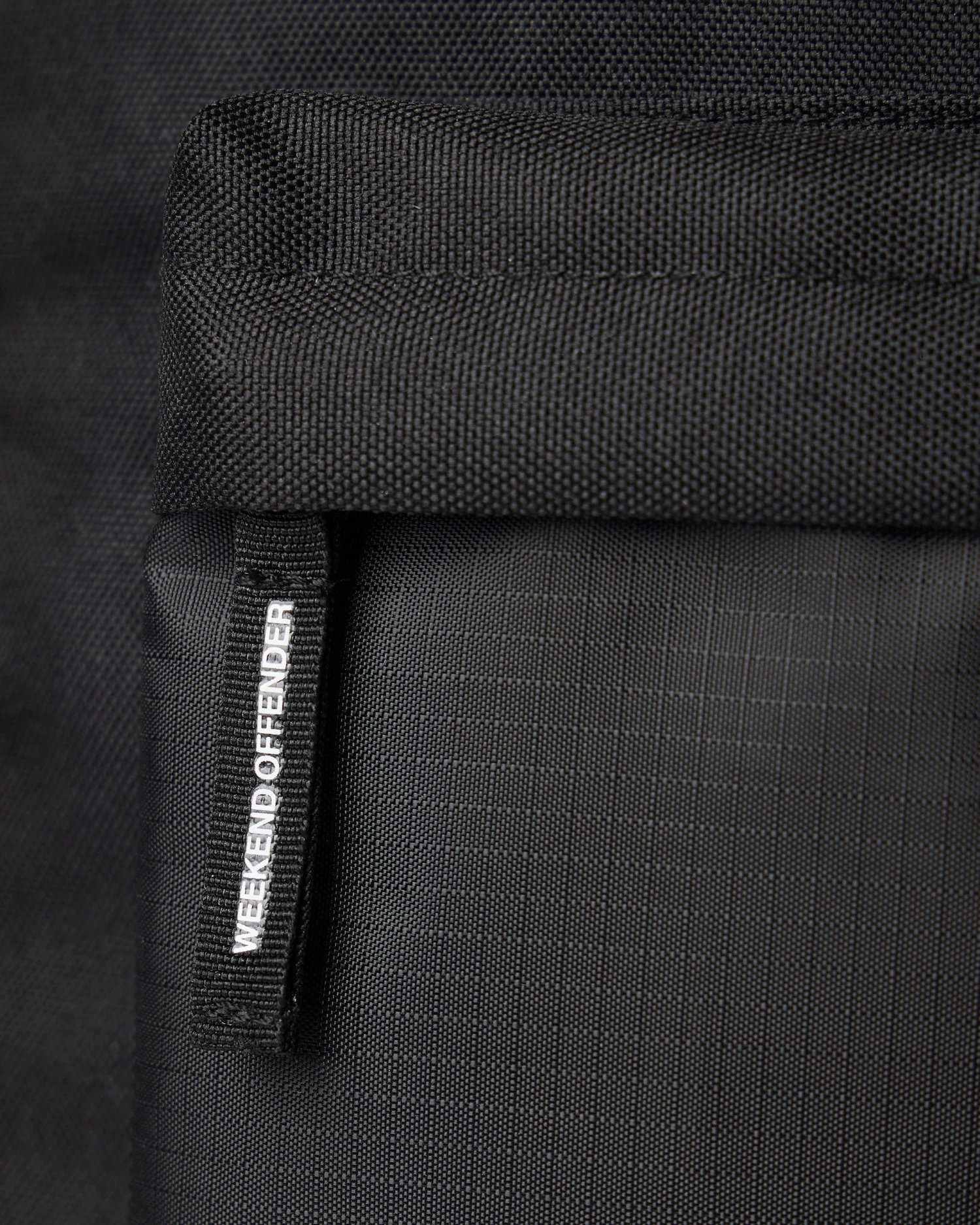 Weekend Offender Large Rucksack Black Ripstop 7 Weekend Offender Large Rucksack Black Ripstop - Image 7