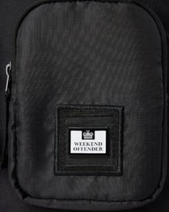 Weekend Offender Classic Rucksack Black Ripstop -Warm Knit Wear Sales ACAW24 BACKPACK 02 BLACK 8571