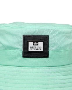 Weekend Offender Long Beach Blvd Bucket Hat Celeste Green -Warm Knit Wear Sales ACSS2402 LONG BEACH BLVD CELESTE 10214