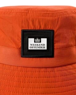 Weekend Offender Long Beach Blvd Bucket Hat Pure Orange -Warm Knit Wear Sales ACSS2402 LONG BEACH BOULEVARD PURE ORANGE 3085