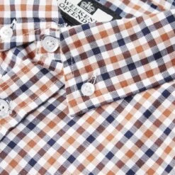Weekend Offender Check Shirt Woody Check -Warm Knit Wear Sales AW20 SHAW20 02 WOODY CHECK WOODY CHECK DETAIL 2
