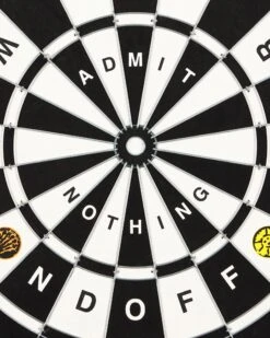 Weekend Offender Dartboard Black -Warm Knit Wear Sales AW23 DARTBOARD 4897