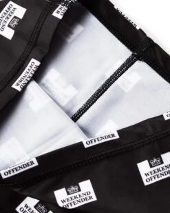 Weekend Offender Neck Gaiter Mask Black -Warm Knit Wear Sales BIG FACE MASK DETAIL 2