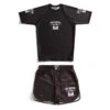 Weekend Offender One Nation Rashguard And Shorts Set Black