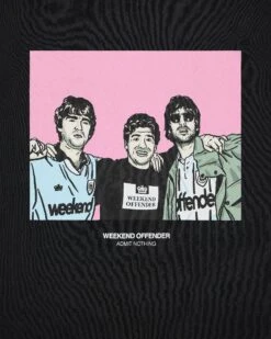 Weekend Offender Diego Graphic T-Shirt Black 5 Weekend Offender Diego Graphic T-Shirt Black -Warm Knit Wear Sales CSPT2022 DIEGO BLACK 2971