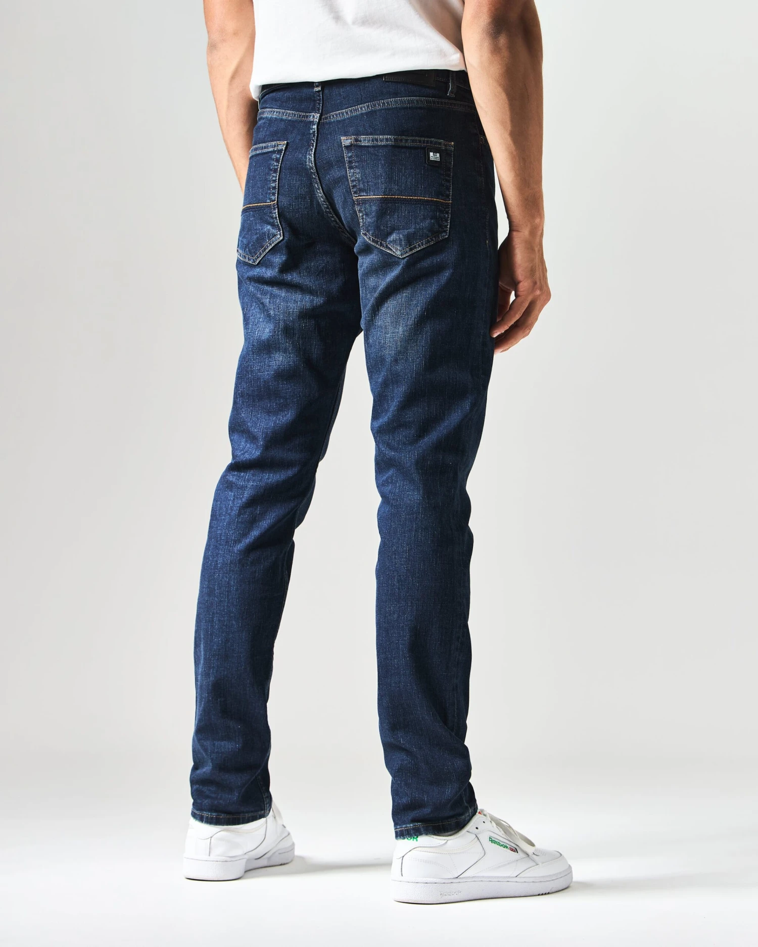 Weekend Offender 444 Tapered Dark Vintage Denim Jeans 4 Weekend Offender 444 Tapered Dark Vintage Denim Jeans - Image 4