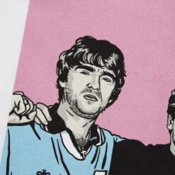 Weekend Offender Diego Graphic Hoodie White -Warm Knit Wear Sales DIEGO HOODY WHITE DETAIL 4