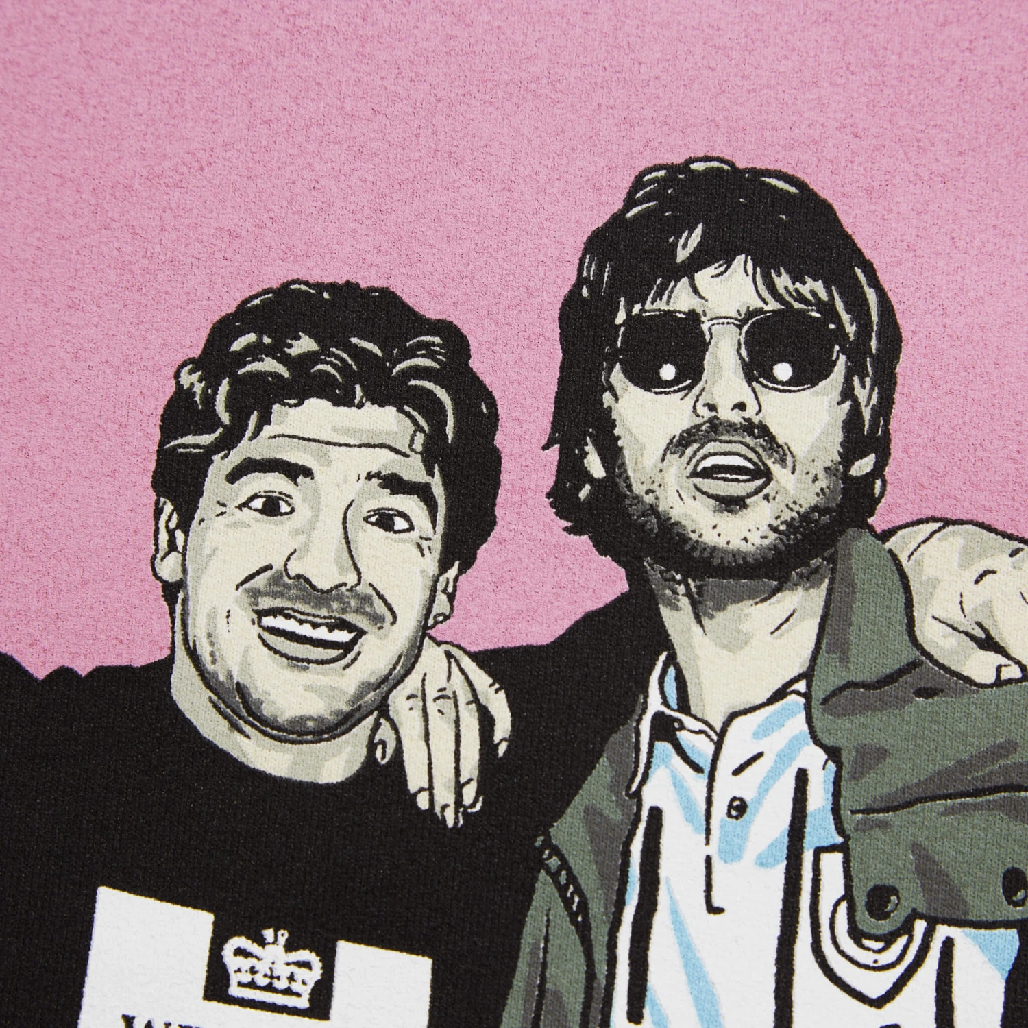 Weekend Offender Diego Graphic Sweatshirt White 4 Weekend Offender Diego Graphic Sweatshirt White - Image 4