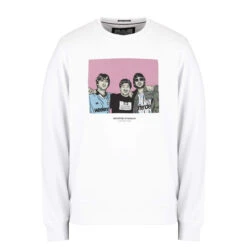 Weekend Offender Diego Graphic Sweatshirt White