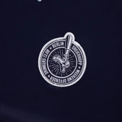 Weekend Offender WO X Dreierhopp Football Shirt #12 Navy -Warm Knit Wear Sales Dreierhopp Navy Detail 3