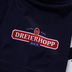 Weekend Offender WO X Dreierhopp Football Shirt #12 Navy -Warm Knit Wear Sales Dreierhopp Navy Detail 4