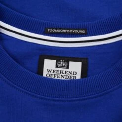 Weekend Offender Euro Series La France Sweatshirt Electric -Warm Knit Wear Sales EURO 2021 SWEAT LAFRANCE ELECTRIC DETAIL 1