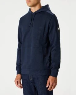 Weekend Offender El Caminito Hoodie Navy AW22 -Warm Knit Wear Sales HDAW22 01 EL CAMINITO AW22 NAVY MODEL 1583