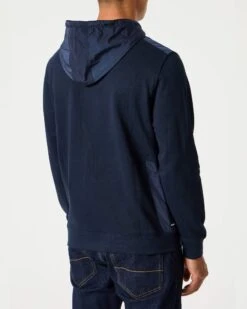Weekend Offender El Caminito Hoodie Navy AW22 -Warm Knit Wear Sales HDAW22 01 EL CAMINITO AW22 NAVY MODEL 1585