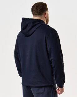 Weekend Offender HM Service Classic Hoodie Navy - Plus Size -Warm Knit Wear Sales HDAW2205X HM SERVICE NAVY 8279 PLUS