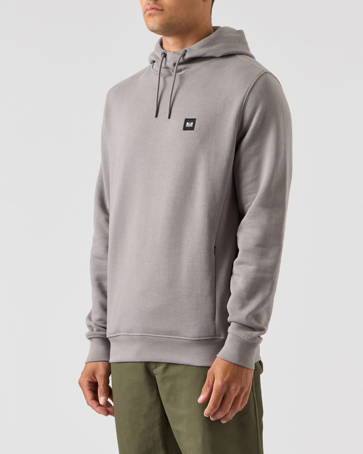 Weekend Offender Ribbe Hoodie Light Grey 3 Weekend Offender Ribbe Hoodie Light Grey - Image 3