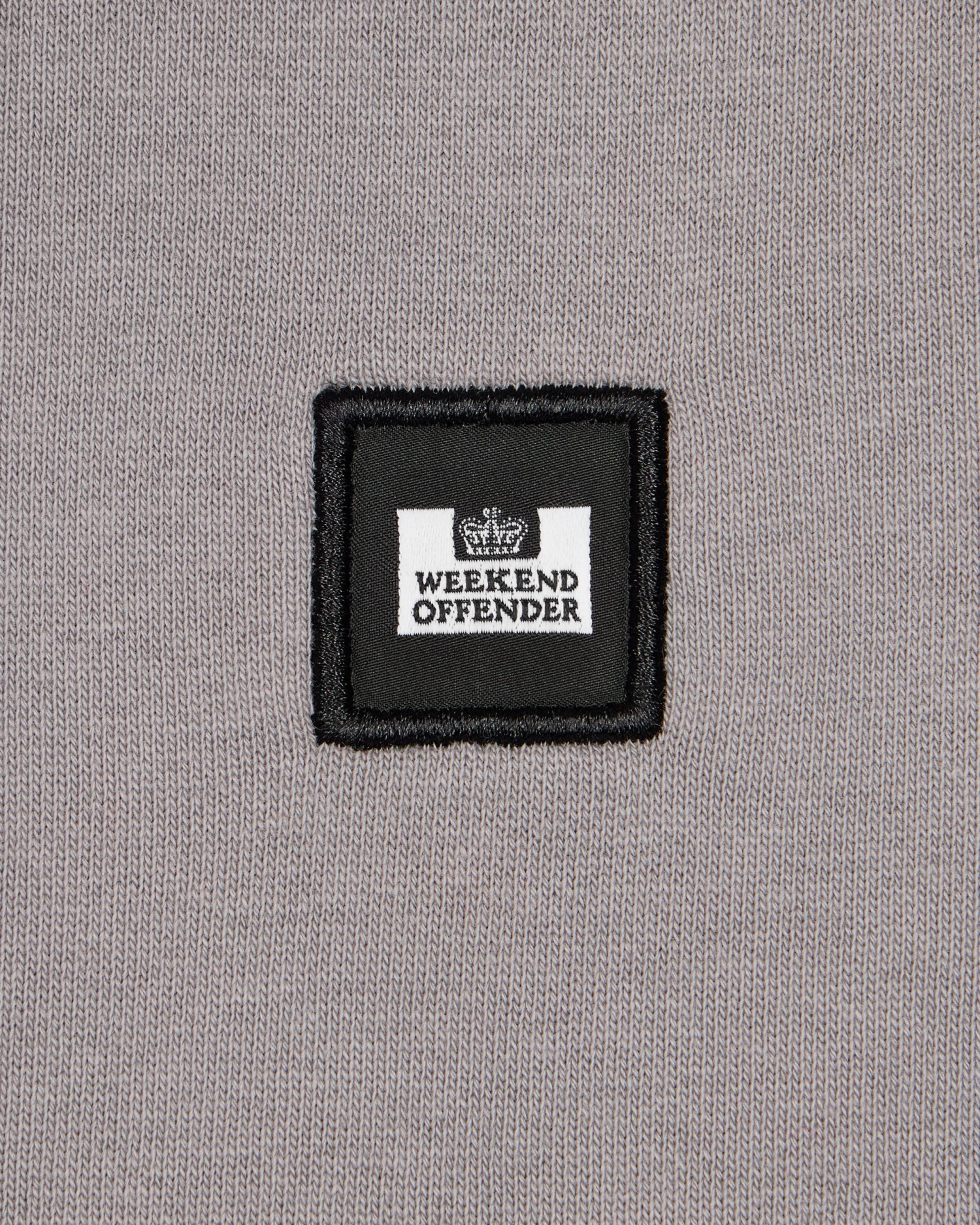Weekend Offender Ribbe Hoodie Light Grey 6 Weekend Offender Ribbe Hoodie Light Grey - Image 6