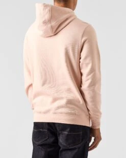 Weekend Offender Ribbe Hoodie Peachy -Warm Knit Wear Sales HDAW2305 RIBBE PEACHY 0611 MODEL