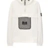 Weekend Offender Tanzmann Mesh Pocket Hoodie Winter White