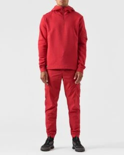 Weekend Offender Caillet Hoodie Scarlet Red 9 Weekend Offender Caillet Hoodie Scarlet Red -Warm Knit Wear Sales HDAW2310 CAILLET SCARLET 0256 MODEL