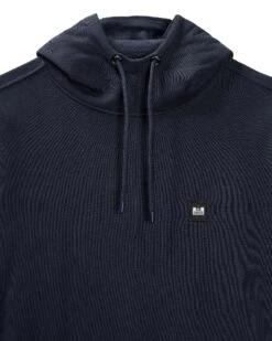 Weekend Offender Ribbe Hoodie Navy -Warm Knit Wear Sales HDSS2401 RIBBE NAVY 11683