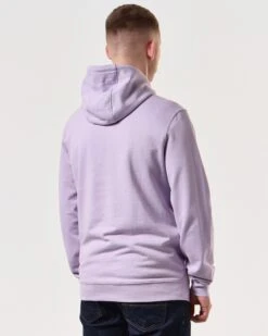 Weekend Offender Ribbe Hoodie Periwinkle -Warm Knit Wear Sales HDSS2401 RIBBE PERIWINKLE 6175 MODEL