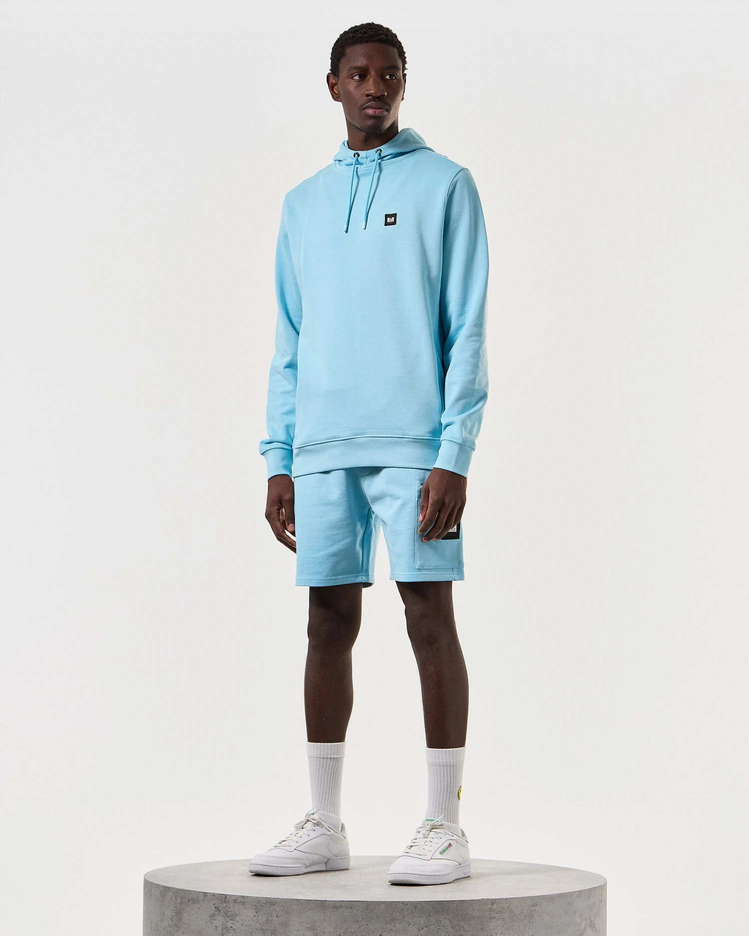 Weekend Offender Ribbe Hoodie Saltwater Blue 2 Weekend Offender Ribbe Hoodie Saltwater Blue - Image 2