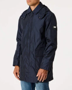 Weekend Offender Porto Mac Jacket Navy -Warm Knit Wear Sales JKAW22 13 PORTO NAVY MODEL 3906 8cd909db 861e 4d9f 8790 bdcb65e79ace