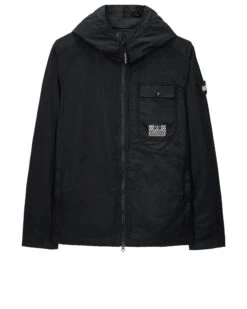 Weekend Offender Seinfeld Mesh Pocket Field Jacket Black