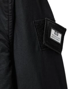 Weekend Offender Seinfeld Mesh Pocket Field Jacket Black -Warm Knit Wear Sales JKAW2334 SEINFELD BLACK 5517