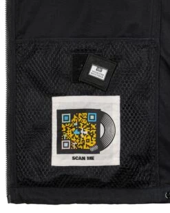 Weekend Offender Seinfeld Mesh Pocket Field Jacket Black -Warm Knit Wear Sales JKAW2334 SEINFELD BLACK 5518