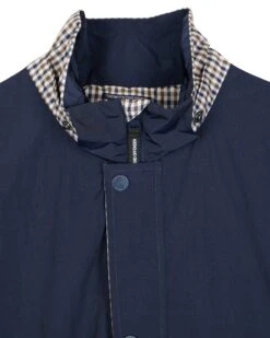 Weekend Offender Saunders Parachute Jacket Navy/House Check -Warm Knit Wear Sales JKSS23 19 SAUNDERS NAVY 1805 34a36db8 472f 486e 82c2 23b84eb0fd2d