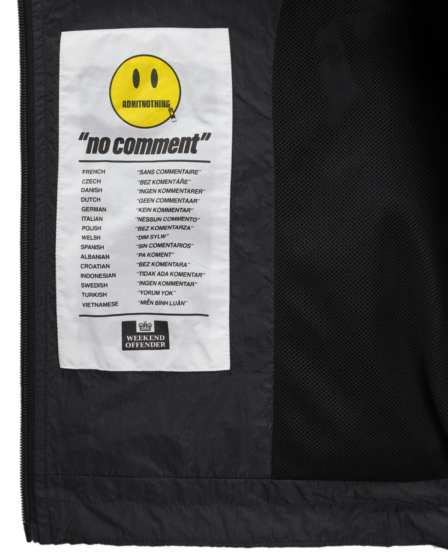 Weekend Offender Kids Technician Jacket Black 7 Weekend Offender Kids Technician Jacket Black - Image 7