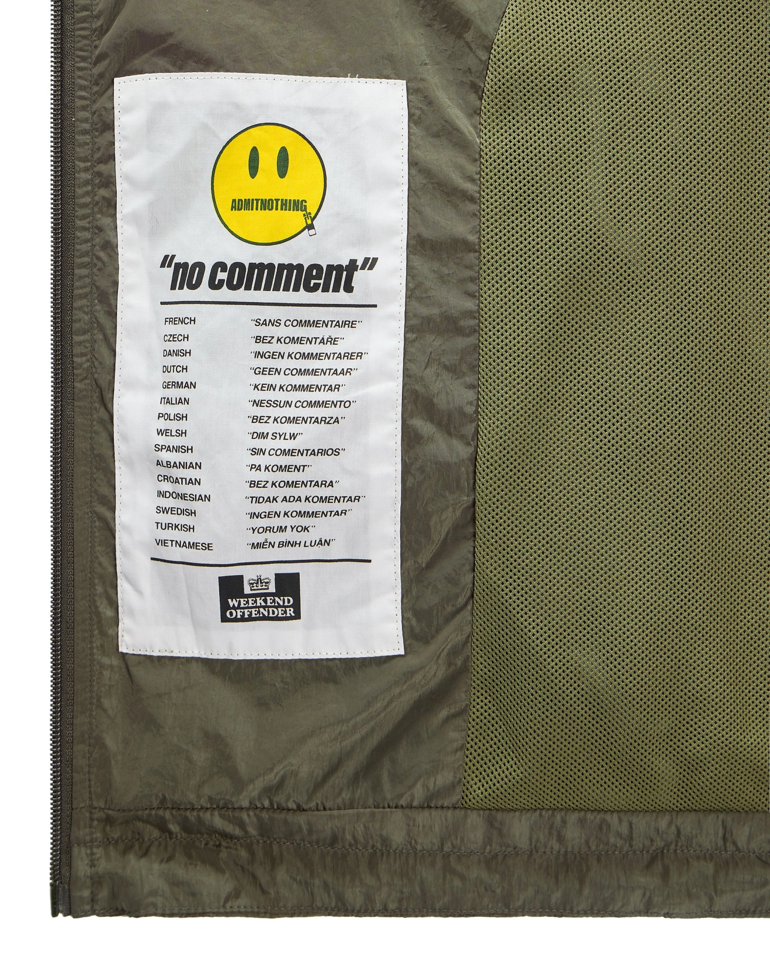 Weekend Offender Technician Jacket Castle Green 8 Weekend Offender Technician Jacket Castle Green - Image 8