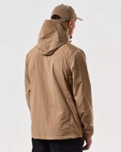 Weekend Offender Technician Jacket Cognac Brown -Warm Knit Wear Sales JKSS2401 TECHNICIAN COGNAC 7337