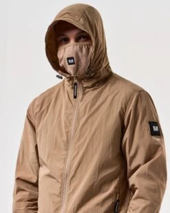 Weekend Offender Technician Jacket Cognac Brown -Warm Knit Wear Sales JKSS2401 TECHNICIAN COGNAC 7341