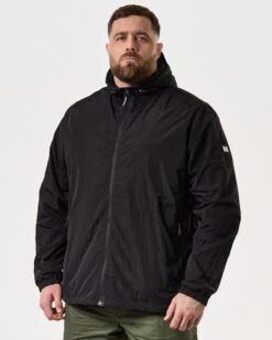 Weekend Offender Technician Jacket Black - Plus Size -Warm Knit Wear Sales JKSS2401X TECHNICIAN BLACK 8138 PLUS
