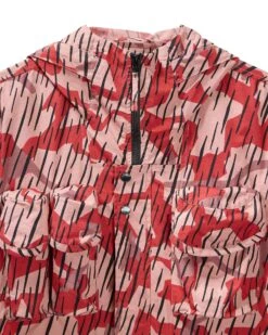 Weekend Offender Cotoca Field Jacket Blaze Red Rain Camo -Warm Knit Wear Sales JKSS2407 COTOCA CAMO BLAZE 9224