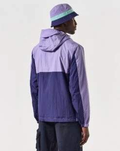 Weekend Offender Parissa Windbreaker Jacket Periwinkle/Bright Navy -Warm Knit Wear Sales JKSS2412 PARISSA PERIWINKLE 7054