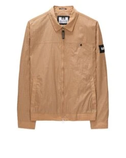 Weekend Offender Kamares Harrington Jacket Cognac Brown