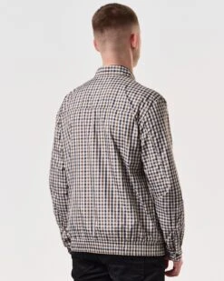 Weekend Offender Kamares Harrington Jacket Mid House Check 12 Weekend Offender Kamares Harrington Jacket Mid House Check -Warm Knit Wear Sales JKSS2413 KAMARES HOUSE CHECK 6312 MODEL