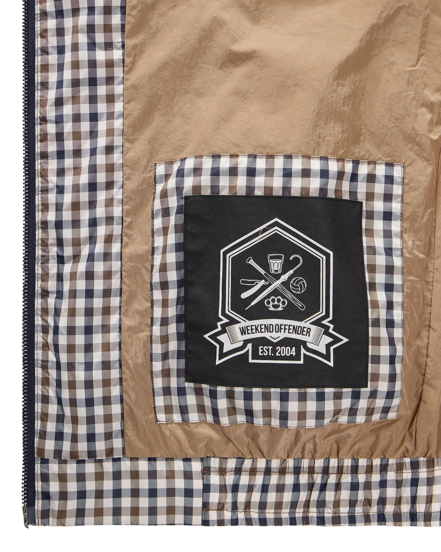 Weekend Offender Kamares Harrington Jacket Mid House Check 8 Weekend Offender Kamares Harrington Jacket Mid House Check - Image 8