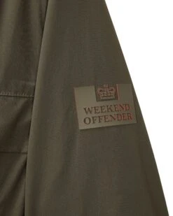 Weekend Offender Talamanca Windbreaker Jacket Castle Green -Warm Knit Wear Sales JKSS2415 TALAMANCA CASTLE GREEN 3294